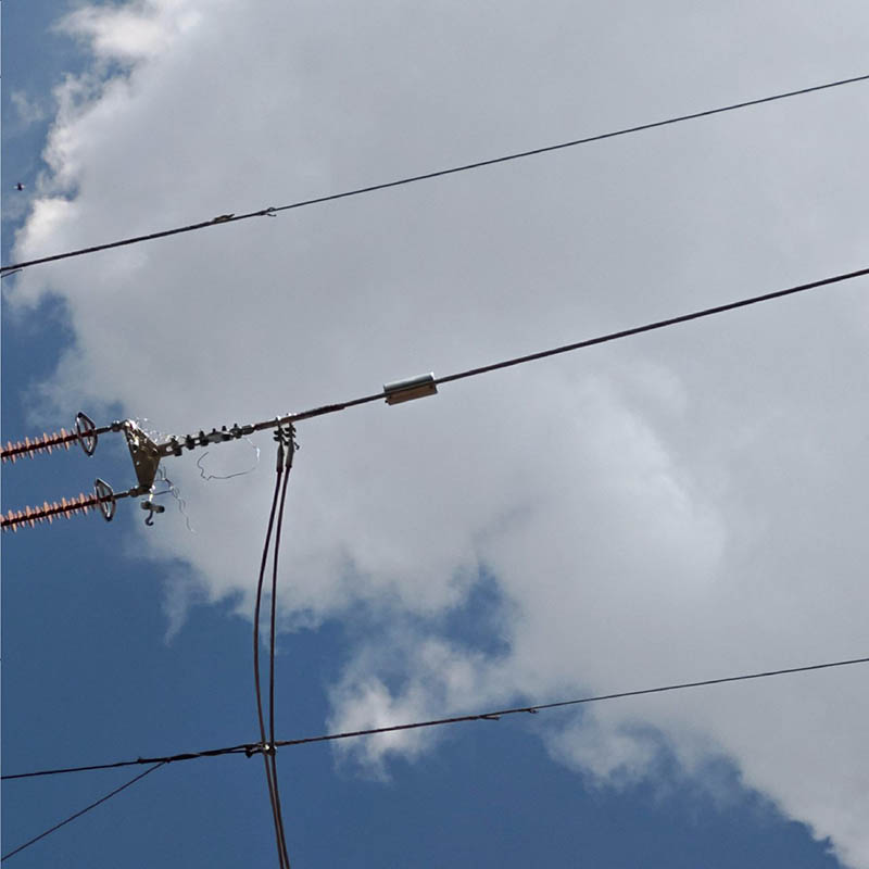 2026.04.09 輸電線路分布式故障定位裝置  安裝案例